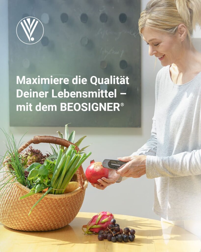 Beosigner Lebensmittel vitalisieren